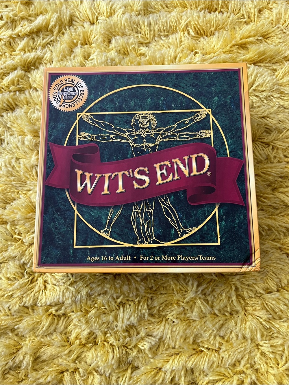 Wit’s End 2016 Trivia and Brain Teaser Board Game
